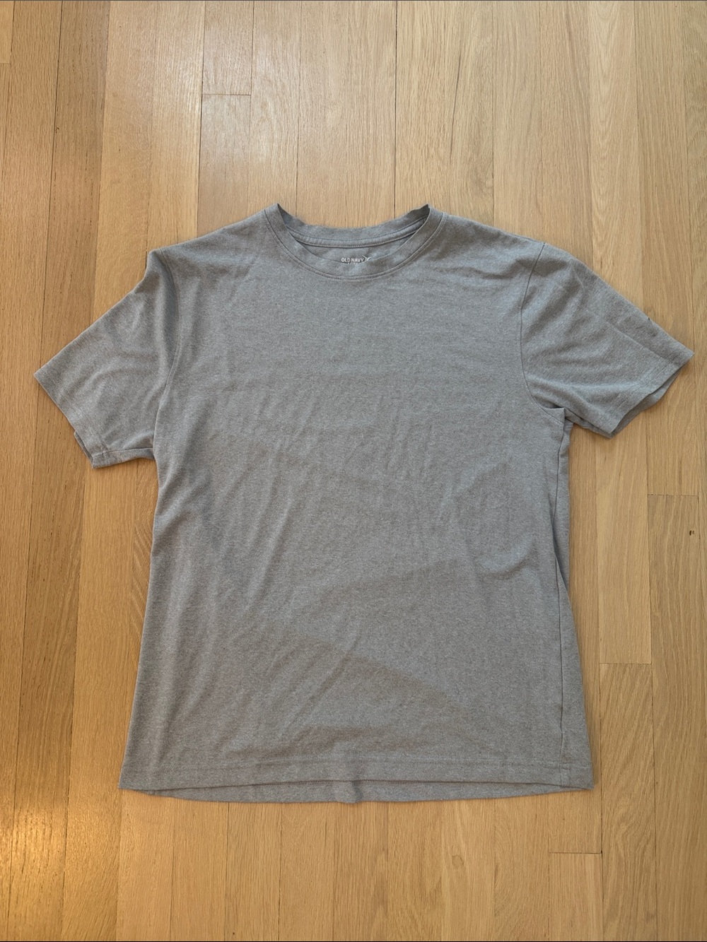 Old Navy Men's Short Sleeve Crew Tee in Heather Gray